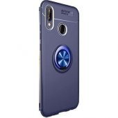 Teleplus Samsung Galaxy A20s Kılıf Ravel Yüzüklü Silikon   + Tam Kapatan Cam - 9