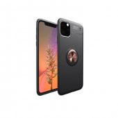 Teleplus iPhone 11 Kılıf Ravel Yüzüklü Silikon  + Nano Ekran Koruyucu - 1