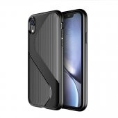 iPhone XR Kılıf S-Line Defence Silikon + Nano Ekran Koruyucu - 1