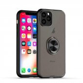 Teleplus iPhone 11 Pro Kılıf Kamera Korumalı Yüzüklü Süper Silikon - 1