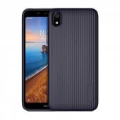 Teleplus Xiaomi Redmi 7A Kılıf Lüks Line Tio Silikon  + Nano Ekran Koruyucu - 7