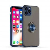 Teleplus iPhone 11 Pro Kılıf Kamera Korumalı Yüzüklü Süper Silikon - 3