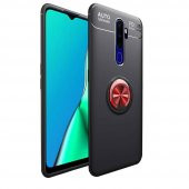 Teleplus Oppo A9 2020 Kılıf Ravel Yüzüklü Standlı Silikon - 3