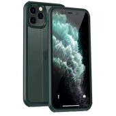 Teleplus iPhone 11 Pro Max Kılıf 360 Ön Arka Cam Darbe Korumalı Silikon - 9