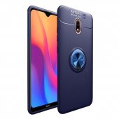 Teleplus Xiaomi Redmi 8 Kılıf Ravel Yüzüklü Standlı Silikon  + Nano Ekran Koruyucu - 11