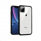 Teleplus iPhone 11 Pro Kılıf Mat Arkası Şeffaf Süper Silikon - 1
