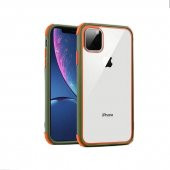 Teleplus iPhone 11 Pro Kılıf Mat Arkası Şeffaf Süper Silikon - 4