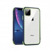 Teleplus iPhone 11 Pro Kılıf Mat Arkası Şeffaf Süper Silikon - 5