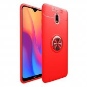 Teleplus Xiaomi Redmi 8 Kılıf Ravel Yüzüklü Standlı Silikon  + Nano Ekran Koruyucu - 7