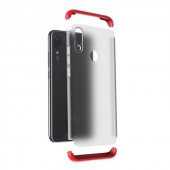 Teleplus Xiaomi Redmi Note 7 Kılıf 3-1 Ays zore Buzlu Mat Sert Kapak  + Nano Ekran Koruyucu - 4