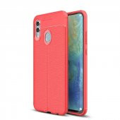 Teleplus Samsung Galaxy A20 Kılıf Deri Dokulu Silikon - 3