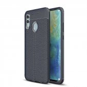 Teleplus Samsung Galaxy A20 Kılıf Deri Dokulu Silikon - 4