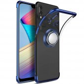 Teleplus Samsung Galaxy A20 Kılıf Lüks Lazer Yüzüklü Silikon + Nano Ekran Koruyucu - 5