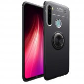 Teleplus Xiaomi Redmi Note 8T Kılıf Ravel Yüzüklü Standlı Silikon - 1