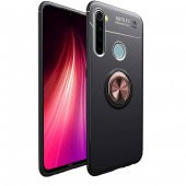 Teleplus Xiaomi Redmi Note 8T Kılıf Ravel Yüzüklü Standlı Silikon - 2