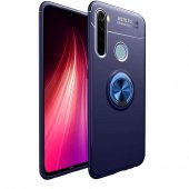 Teleplus Xiaomi Redmi Note 8T Kılıf Ravel Yüzüklü Standlı Silikon - 6
