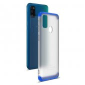 Teleplus Samsung Galaxy M30s Kılıf 3-1 Ays zore 360 Buzlu Mat Sert Kapak  + Nano Ekran Koruyucu - 5