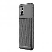 Teleplus Samsung Galaxy A51 Kılıf Negro Mat Silikon + Tam Kapatan Ekran Koruyucu - 1