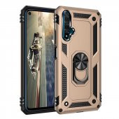 Teleplus Huawei Nova 5T Kılıf Vega Yüzüklü Tank Kapak  + Nano Ekran Koruyucu - 5