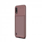 Teleplus Samsung Galaxy A01 Kılıf Negro Karbon Silikon  + Tam Kapatan Ekran Koruyucu - 4