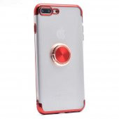 Teleplus iPhone 8 Plus Kılıf Lazer Yüzüklü Silikon - 4