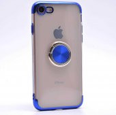 Teleplus iPhone 8 Kılıf Lazer Yuzuklu Silikon  + Nano Ekran Koruyucu - 9