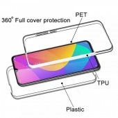 Teleplus Huawei Nova 5T Kılıf Ön Arka 360 Silikon - 2