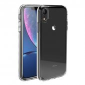 Teleplus iPhone XR Kılıf Coss Sert Hibrit Silikon  + Nano Ekran Koruyucu - 1