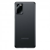 Teleplus Samsung Galaxy S20 Plus Kılıf Hayalet 0.4mm Silikon  + Tam Kapatan Ekran Koruyucu - 5