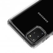 Teleplus Samsung Galaxy S20 Plus Kılıf Coss Sert Hibrit Silikon  + Tam Kapatan Ekran Koruyucu + Kamera Nano Ekran Koruyucu - 3