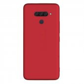 Teleplus LG K50 Kılıf Lüks Mat Silikon  + Nano Ekran Koruyucu - 5