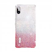 Teleplus iPhone XR Kılıf Simli Gard Sert Silikon  + Nano Ekran Koruyucu - 1