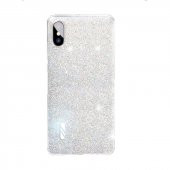 Teleplus iPhone XR Kılıf Simli Gard Sert Silikon  + Nano Ekran Koruyucu - 3