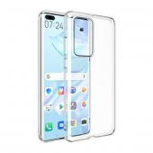 Teleplus Huawei P40 Kılıf Lüks Silikon  + Tam Kapatan Ekran Koruyucu - 2