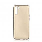 Teleplus Oppo Reno3 Kılıf Lüks Mat Silikon  + Nano Ekran Koruyucu - 3
