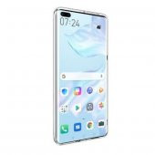 Teleplus Huawei P40 Kılıf Lüks Silikon  + Tam Kapatan Ekran Koruyucu - 3