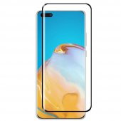 Teleplus Huawei P40 Kılıf Lüks Silikon  + Tam Kapatan Ekran Koruyucu - 4