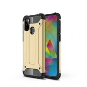 Teleplus Samsung Galaxy M31 Kılıf Çift Katmanlı Tank Kapak - 5