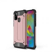 Teleplus Samsung Galaxy M31 Kılıf Çift Katmanlı Tank Kapak - 9