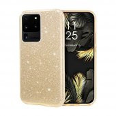 Teleplus Samsung Galaxy S20 Ultra Kılıf Lüks Simli Silikon - 3