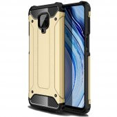Teleplus Xiaomi Redmi Note 9 Pro Kılıf Çift Katmanlı Tank Kapak  + Tam Kapatan Ekran Koruyucu - 4