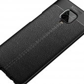 Teleplus Xiaomi Redmi Note 9S Kılıf Deri Dokulu Silikon - 5
