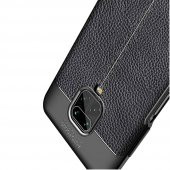 Teleplus Xiaomi Redmi Note 9S Kılıf Deri Dokulu Silikon - 6