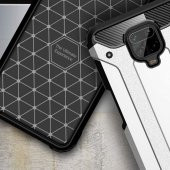 Teleplus Xiaomi Redmi Note 9 Pro Kılıf Çift Katmanlı Tank Kapak  + Tam Kapatan Ekran Koruyucu - 9