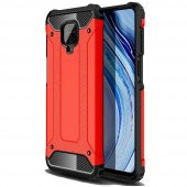 Teleplus Xiaomi Redmi Note 9 Pro Kılıf Çift Katmanlı Tank Kapak  + Tam Kapatan Ekran Koruyucu - 10