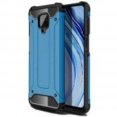 Teleplus Xiaomi Redmi Note 9 Pro Kılıf Çift Katmanlı Tank Kapak - 11