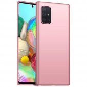 Teleplus Samsung Galaxy A51 Kılıf Lüks Mat Silikon + Nano Ekran Koruyucu + Kartlıklı Slim Cüzdan - 9