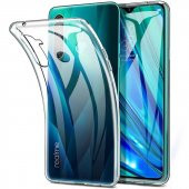 Teleplus Realme 6i Kılıf Lüks Silikon  + Nano Ekran Koruyucu + Kartlıklı Slim Cüzdan - 1