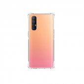 Teleplus Oppo Reno3 Kılıf Darbe Korumalı Silikon  + Nano Ekran Koruyucu - 1