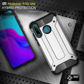Teleplus Huawei P40 Lite E Kılıf Çift Katmanlı Tank Silikon - 2